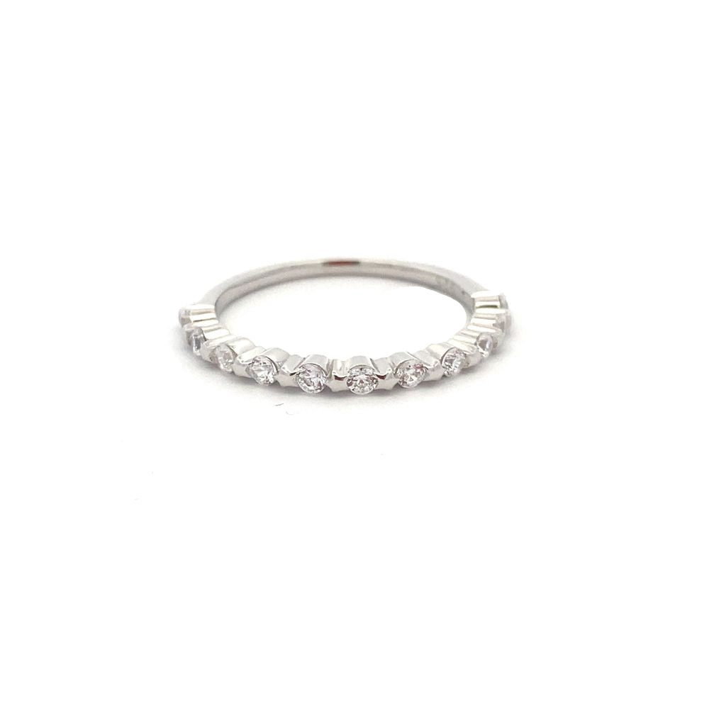 Clementine 925 Sterling Silver Wedding Ring | SilverWorks