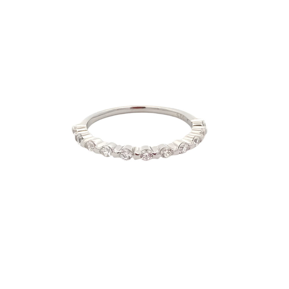 Clementine 925 Sterling Silver Wedding Ring | SilverWorks