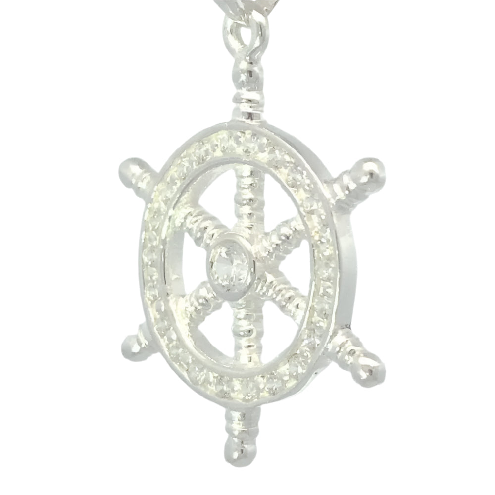 
                      
                        Captains Wheel 925 Sterling Silver Pendant | SilverWorks
                      
                    