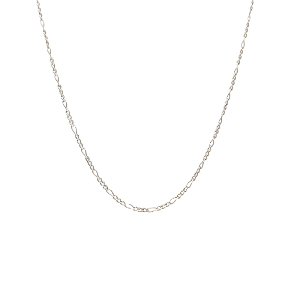 Aiden Figgaro 14" 925 Sterling Silver Chain Necklace | SilverWorks