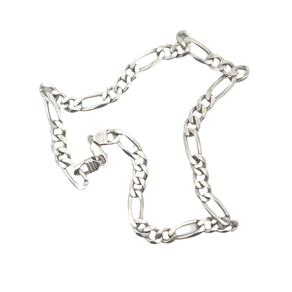 
                      
                        Aiden Figaro 925 Sterling Silver Chain Necklace | SilverWorks
                      
                    