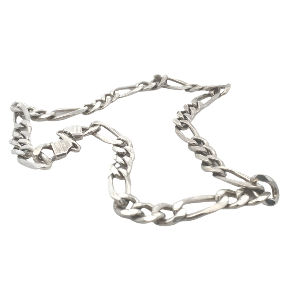 Aiden Figaro 925 Sterling Silver Chain Necklace | SilverWorks