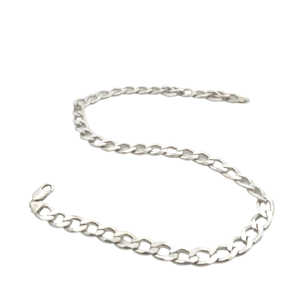 Ion Curb 925 Sterling Silver Chain Necklace | SilverWorks