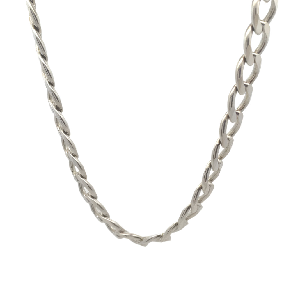 Ion Curb 925 Sterling Silver Chain Necklace | SilverWorks