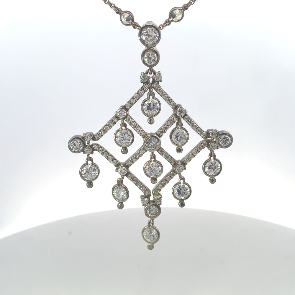 Charlotte 925 Sterling Silver Pendant Necklace | SilverWorks