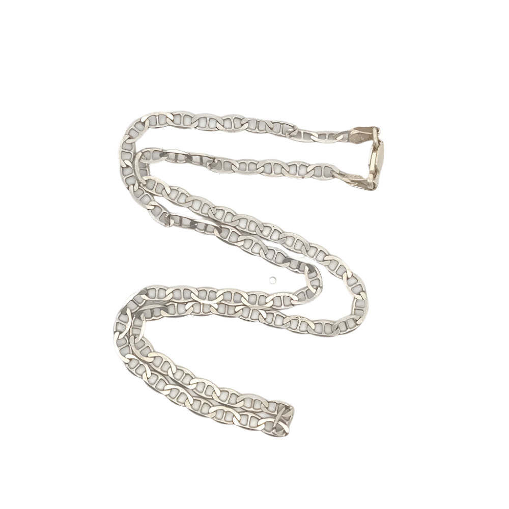 
                      
                        Ashton Flat 16" 925 Sterling Silver Chain Necklace | SilverWorks
                      
                    
