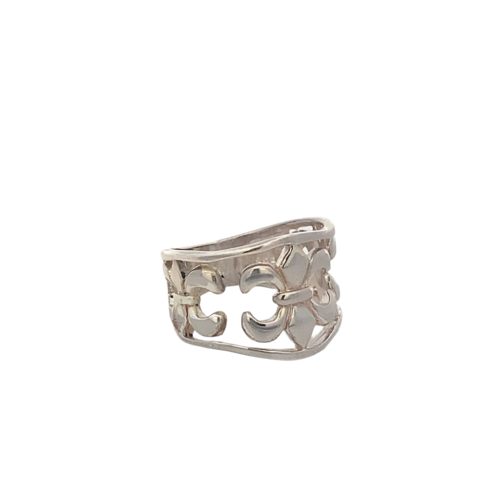 
                      
                        Aidan Tribal 925 Sterling Silver Ring | SilverWorks
                      
                    