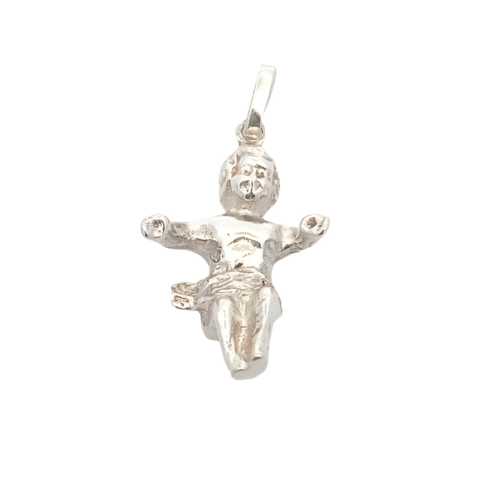 Sto. Niño 925 Sterling Silver Pendant | SilverWorks