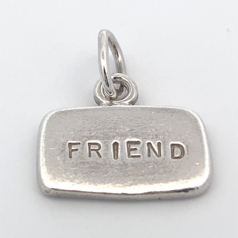 Phoebe "Friend" 925 Sterling Silver Pendant | SilverWorks