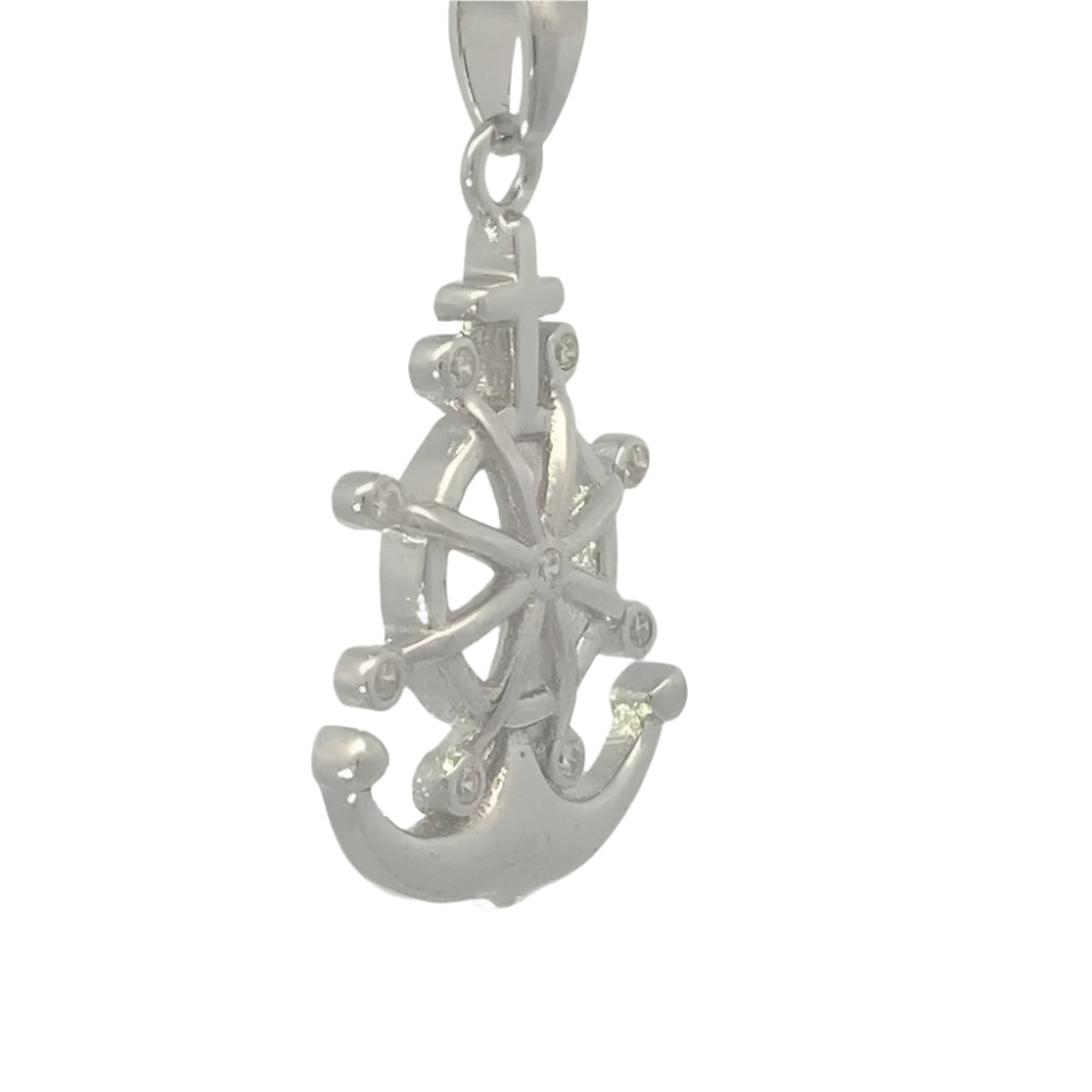 
                      
                        Cali Wheel Anchor 925 Sterling Silver Charm | SilverWorks
                      
                    