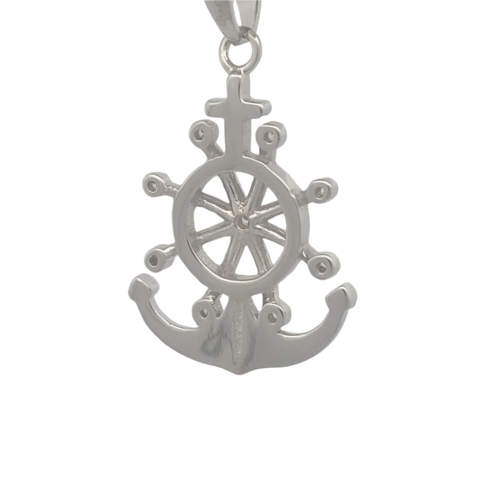 
                      
                        Cali Wheel Anchor 925 Sterling Silver Charm | SilverWorks
                      
                    