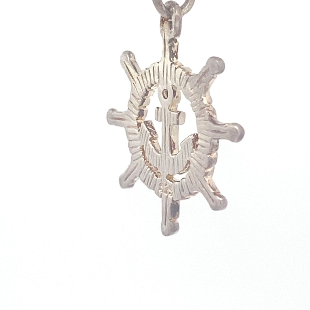 
                      
                        Aki Anchor Wheel 925 Sterling Silver Charm | SilverWorks
                      
                    
