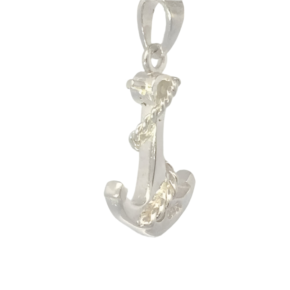 Ecco Anchor 925 Sterling Silver Charm | SilverWorks