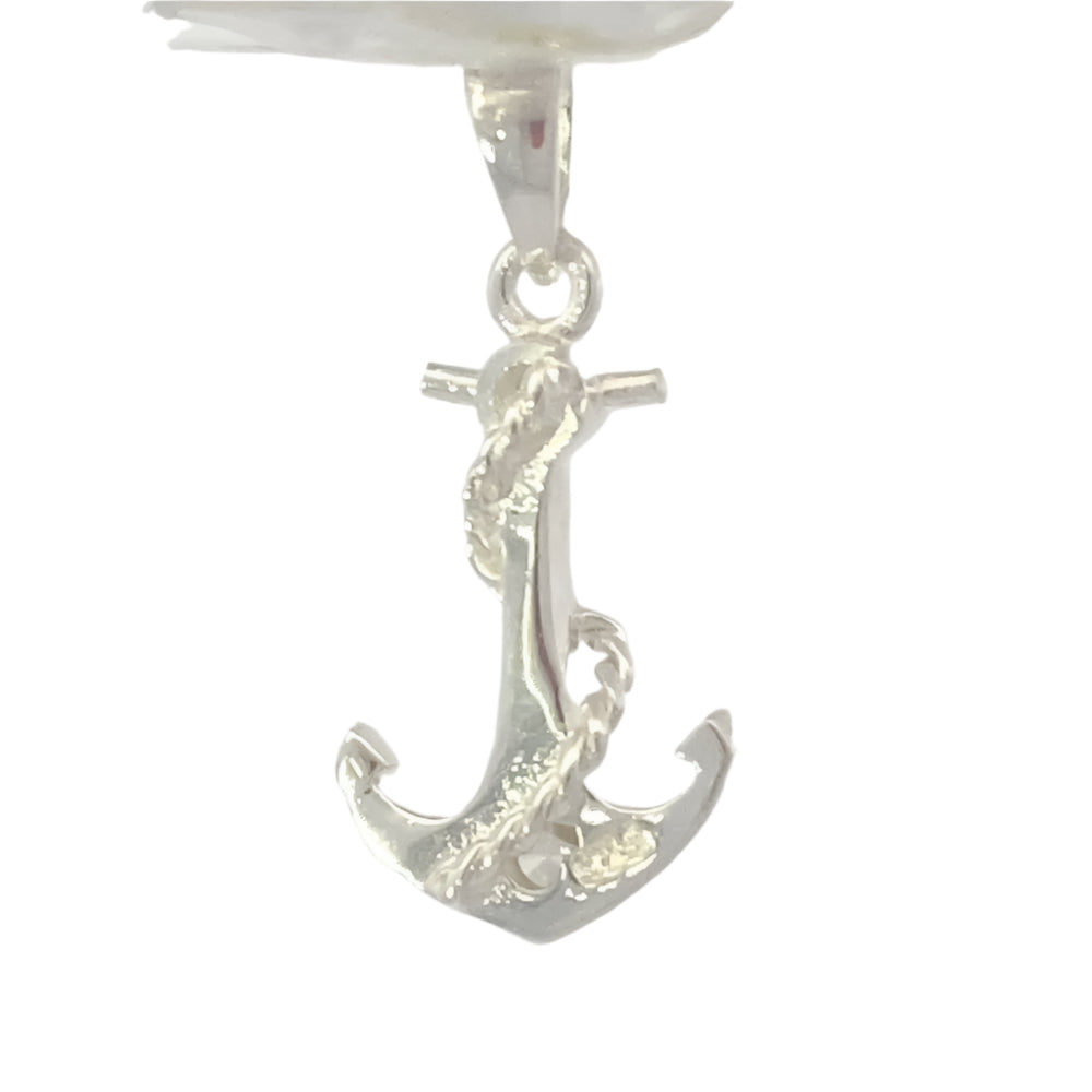 Ecco Anchor 925 Sterling Silver Charm | SilverWorks