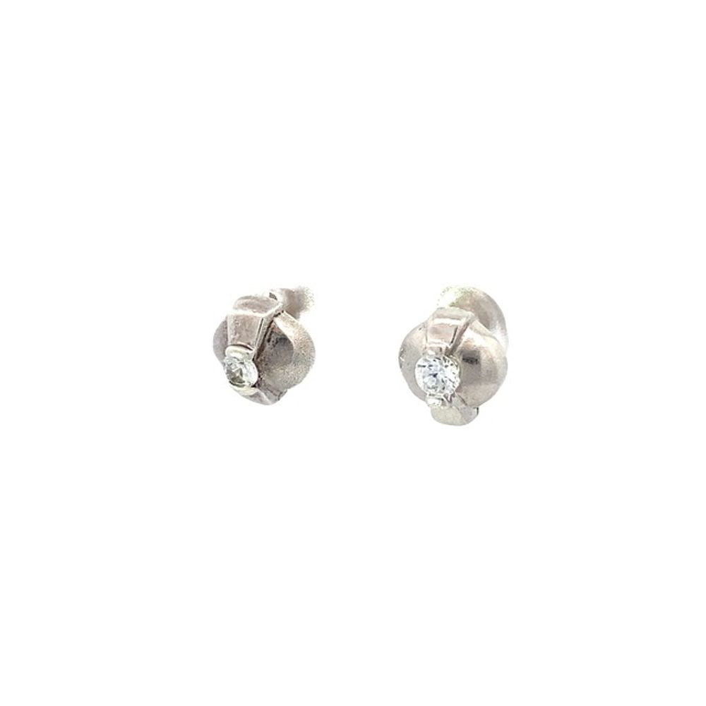 Diana 925 Sterling Silver Stud Earrings | SilverWorks