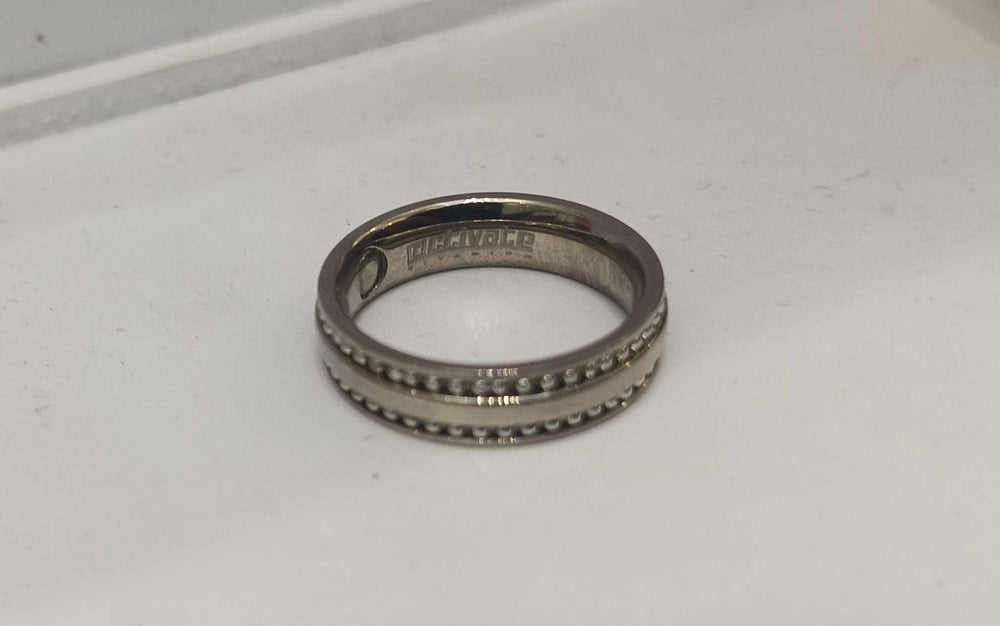 Dave Titanium Wedding Band Ring | SilverWorks