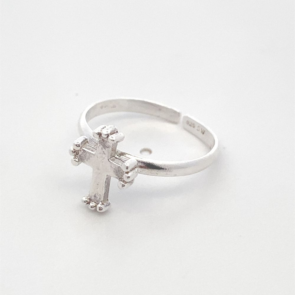 Alex Cross 925 Sterling Silver Ring | SilverWorks