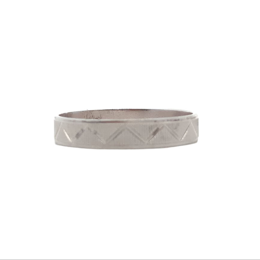 Eden 925 Sterling Silver Wedding Band Ring | SilverWorks