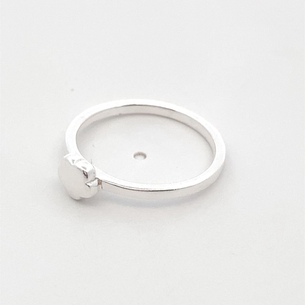 Poppy Kids Flower 925 Sterling Silver Ring Size 6 | SilverWorks