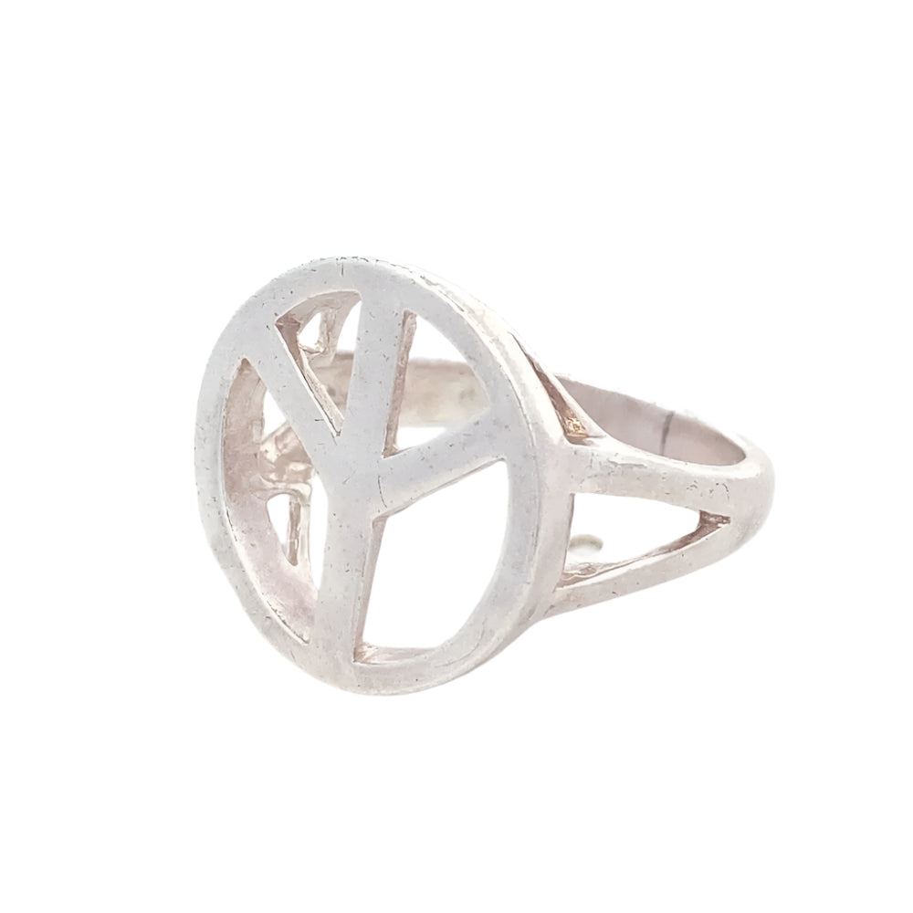 Amity Peace 925 Sterling Silver Ring | SilverWorks