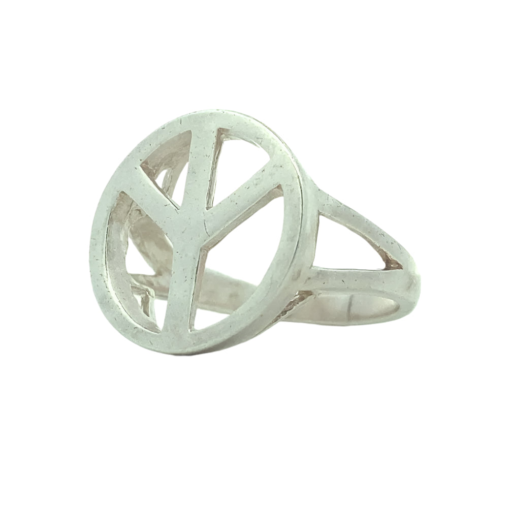 Amity Peace 925 Sterling Silver Ring | SilverWorks