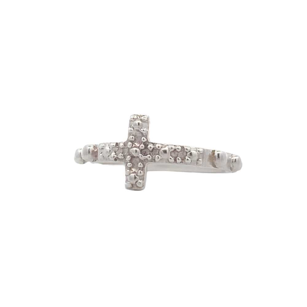 Rosary 925 Sterling Silver Ring | SilverWorks