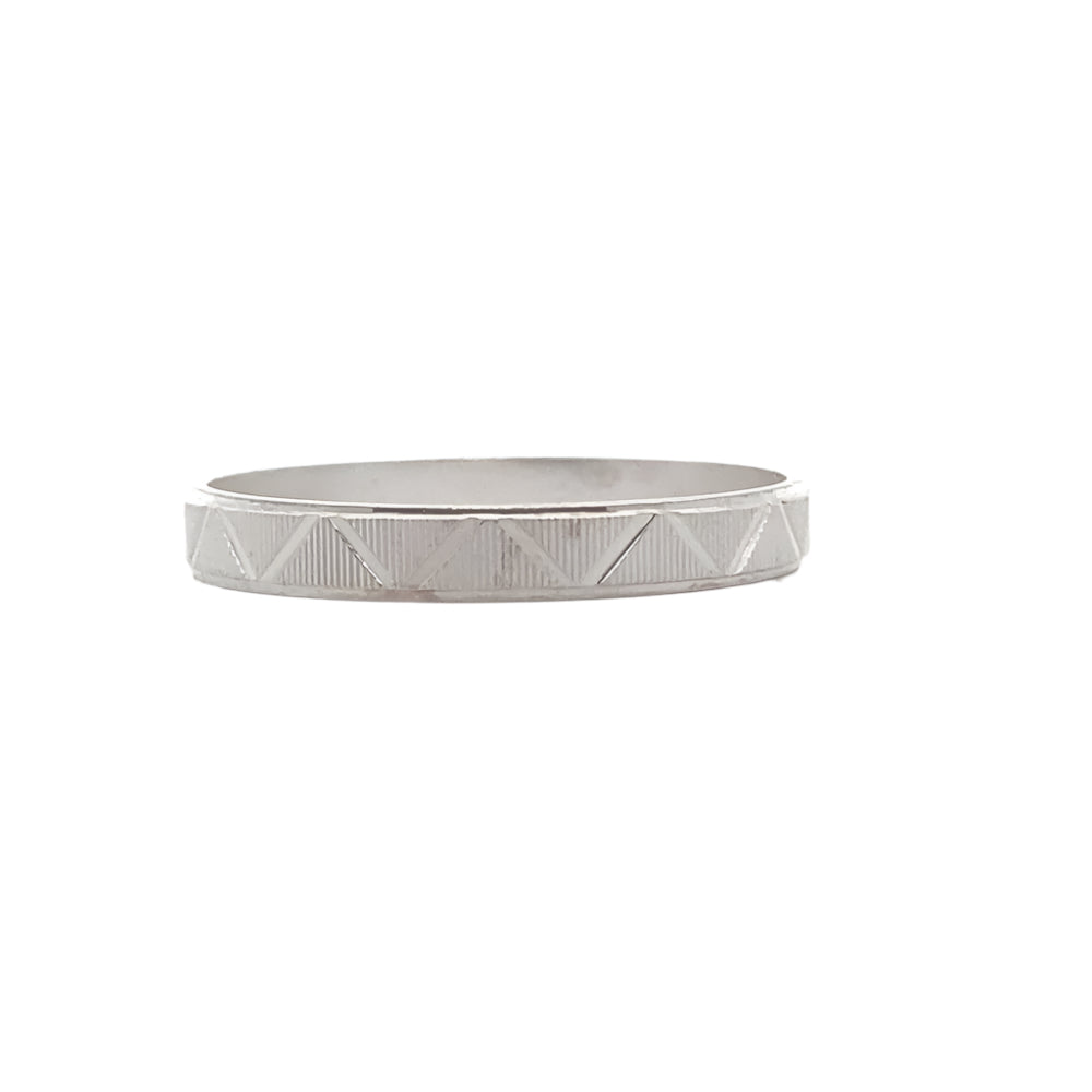 Avery 925 Sterling Silver Wedding Band Ring | SilverWorks
