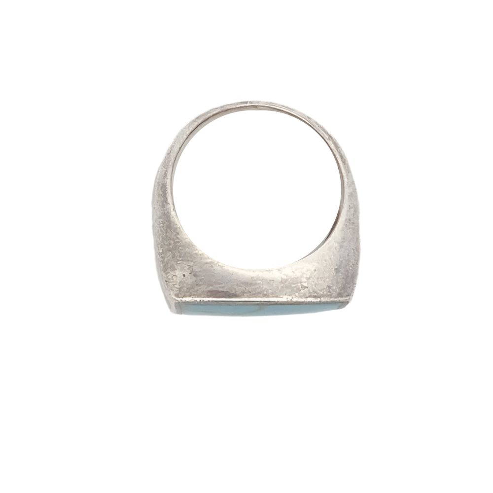 Serena Turquoise 925 Sterling Silver Promise Ring | SilverWorks