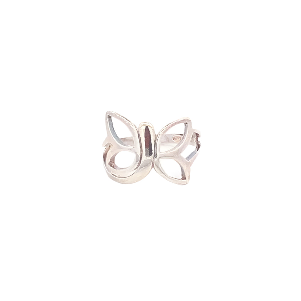 Bonnie Butterfly 925 Sterling Silver Promise Ring | SilverWorks