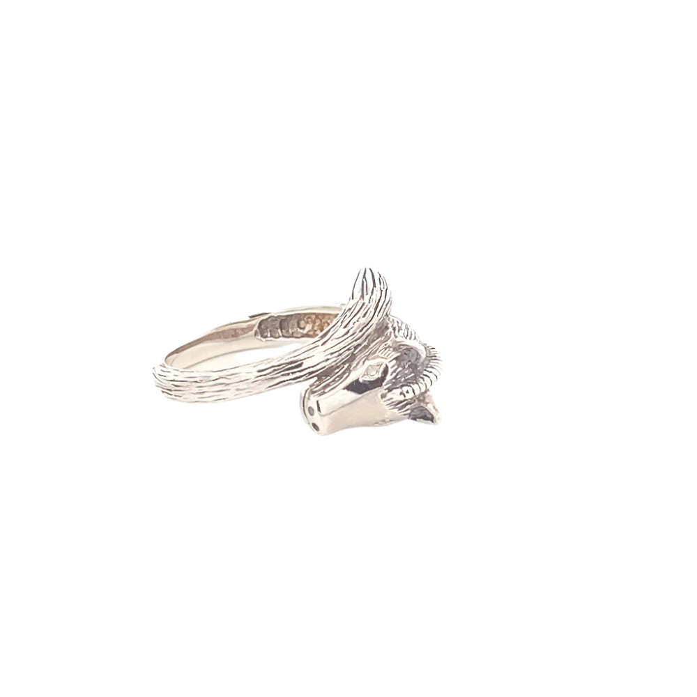 Horah Horse 925 Sterling Silver Ring | SilverWorks
