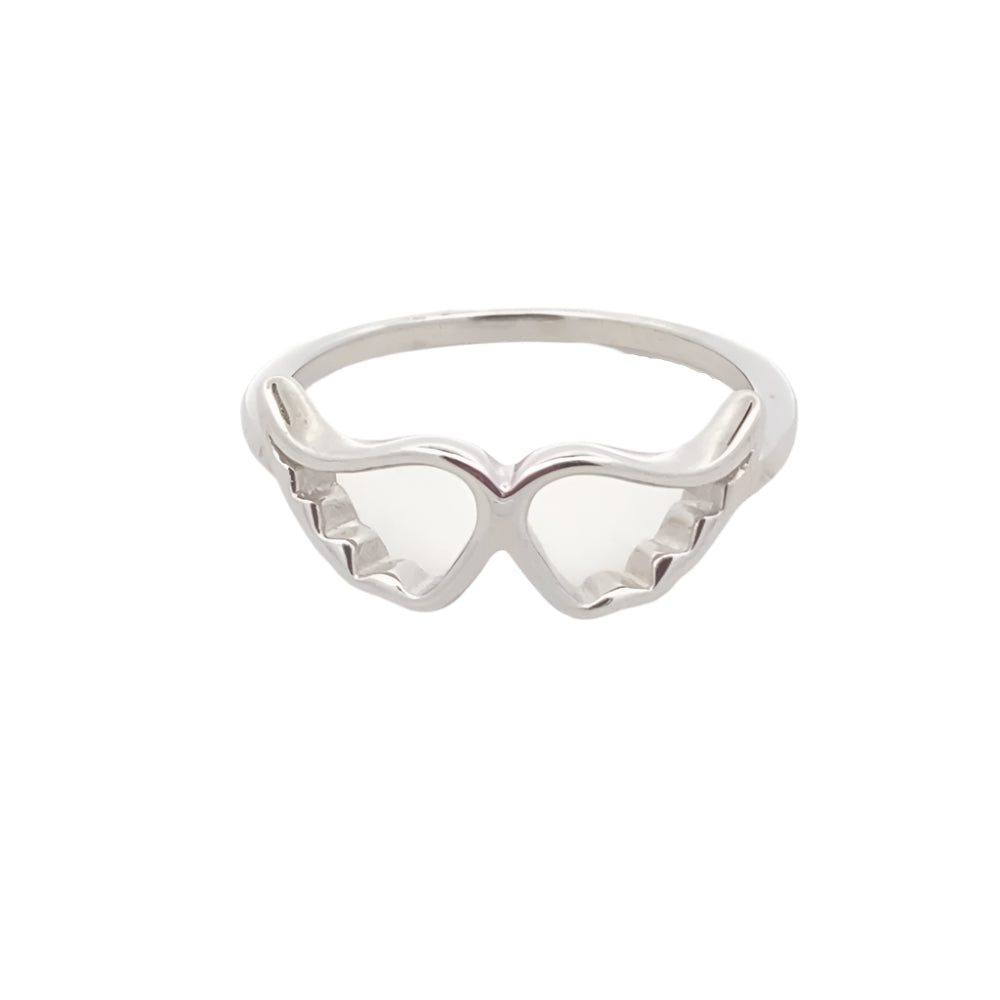 Willow Wing 925 Sterling Silver Promise Ring | SilverWorks