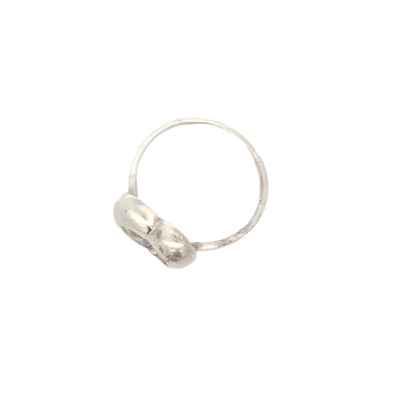 Penelope Puff Heart 925 Sterling Silver Promise Ring | SilverWorks