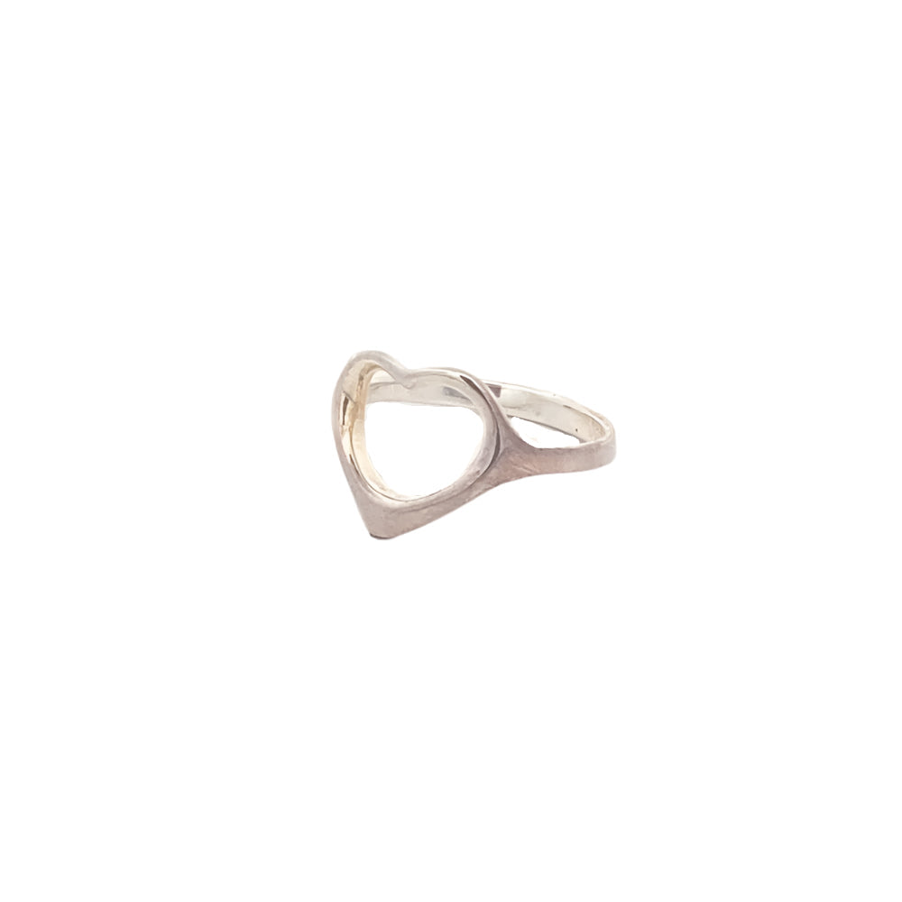 Hattie Heart 925 Sterling Silver Promise Ring | SilverWorks