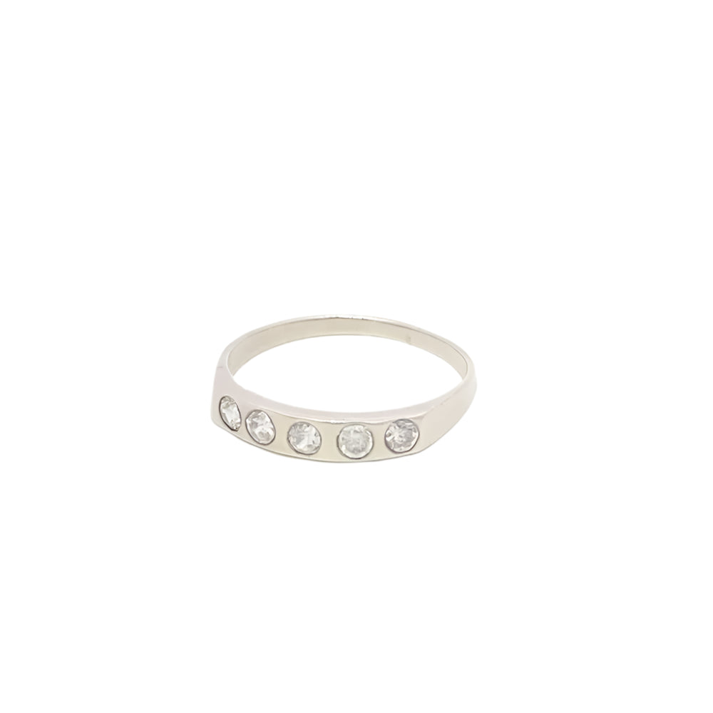 
                      
                        Louise 925 Sterling Silver Wedding Ring | SilverWorks
                      
                    