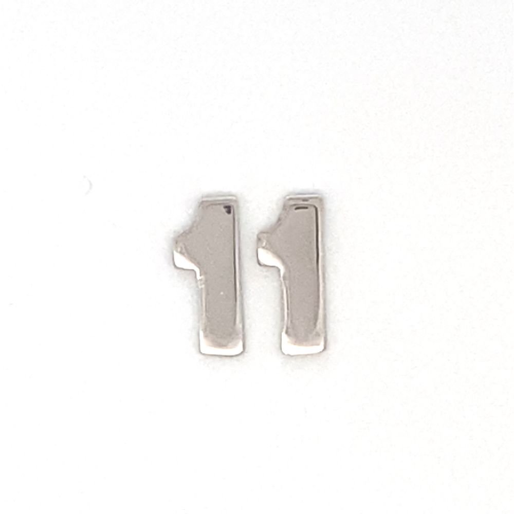 Uno Number 925 Sterling Silver Charm | SilverWorks