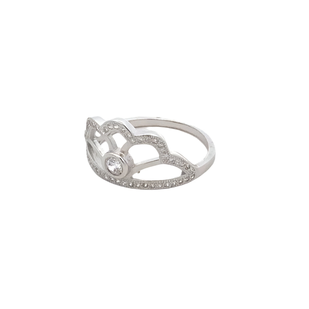 Anita 925 Sterling Silver Crown Ring | SilverWorks