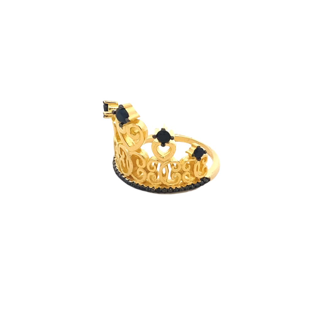 Annamaria 925 Sterling Silver Crown Ring | SilverWorks