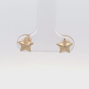 
                
                    Load and play video in Gallery viewer, SW Premium 14 Karat Yellow Gold Star Stud Earrings
                
            