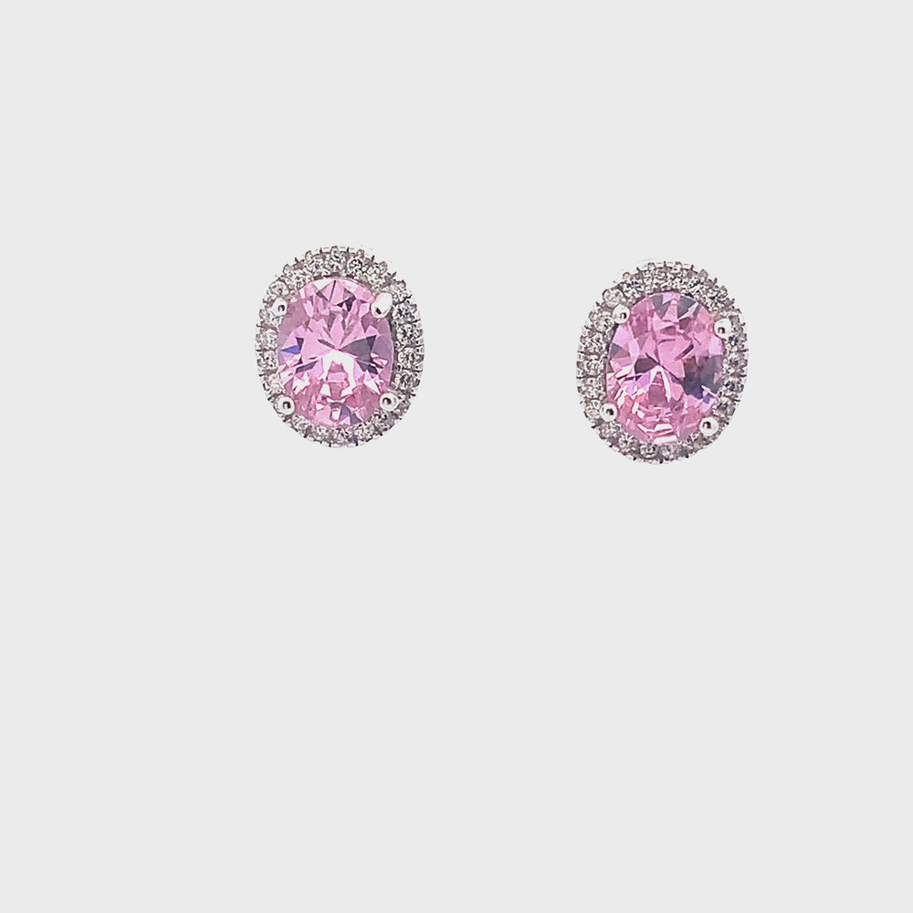 Margaret Silver Stud Earrings