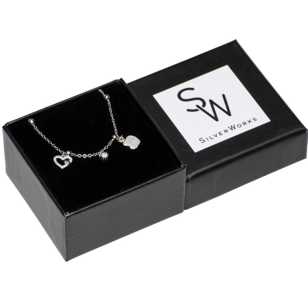 Adelaida 925 Sterling Silver Charm Bracelet | SilverWorks
