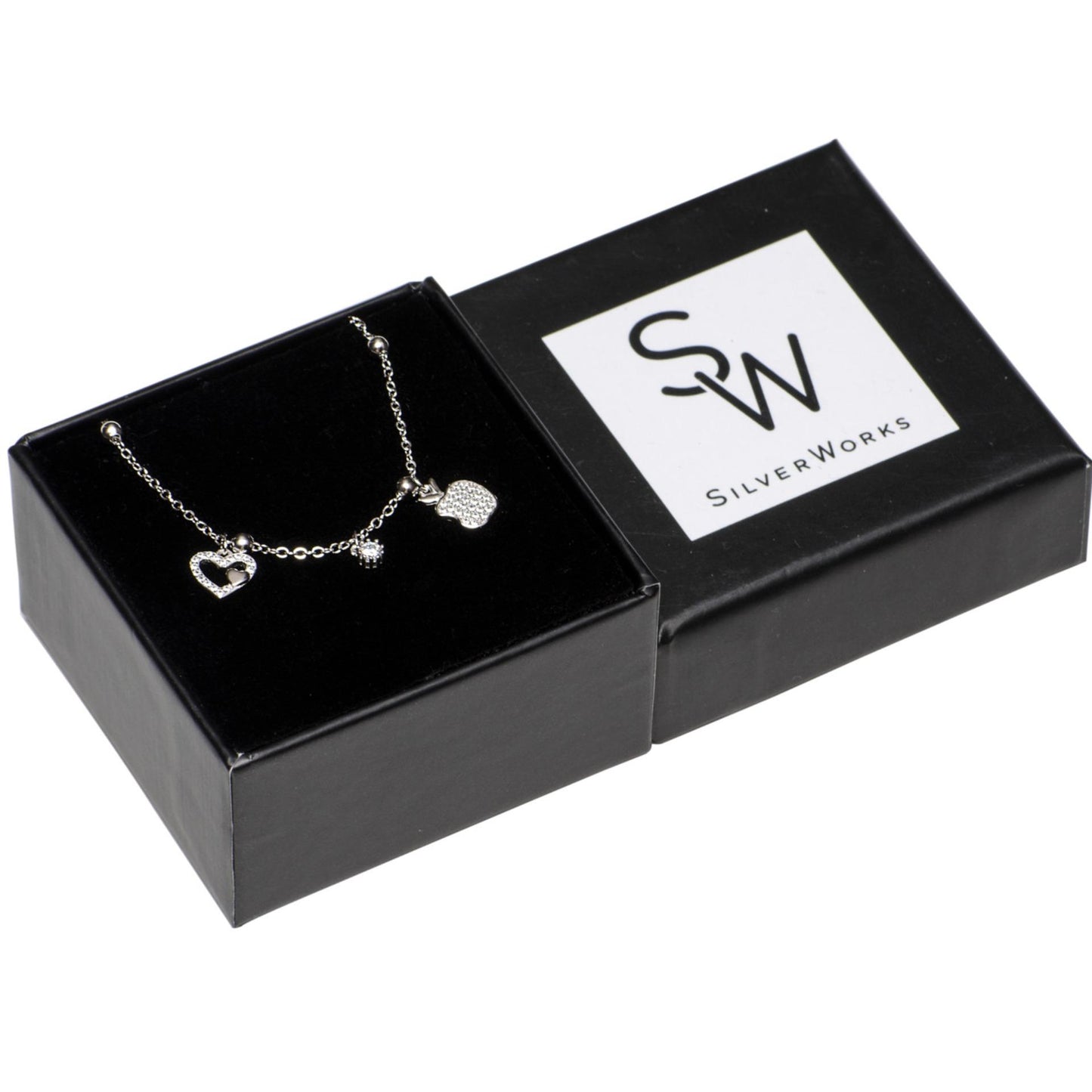 Adelaida 925 Sterling Silver Charm Bracelet | SilverWorks