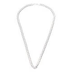 How Deep Is Your Love Silver Necklace