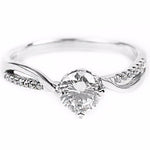 Silverworks R6255 Engagement Ring
