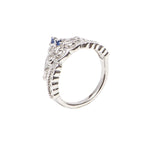 Silverworks R6334 Cinderella Princess Ring