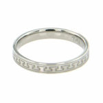 Mio Mio by Silverworks Zig Zag Serpertine Silver Ring - Fashion Accessory for Unisex X3136