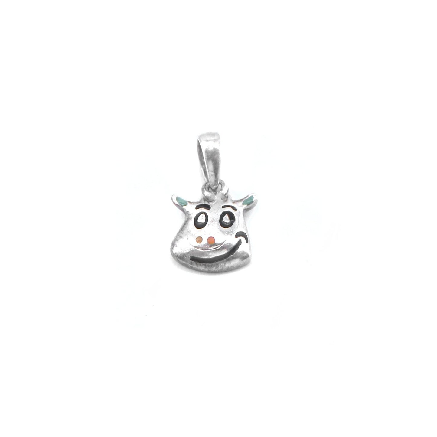 Mack Cow Head 925 Sterling Silver Pendant | SilverWorks