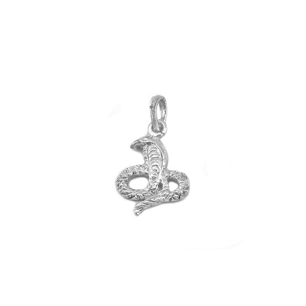 
                
                    Load image into Gallery viewer, Plain Snake 925 Sterling Silver Pendant Philippines | Silverworks
                
            