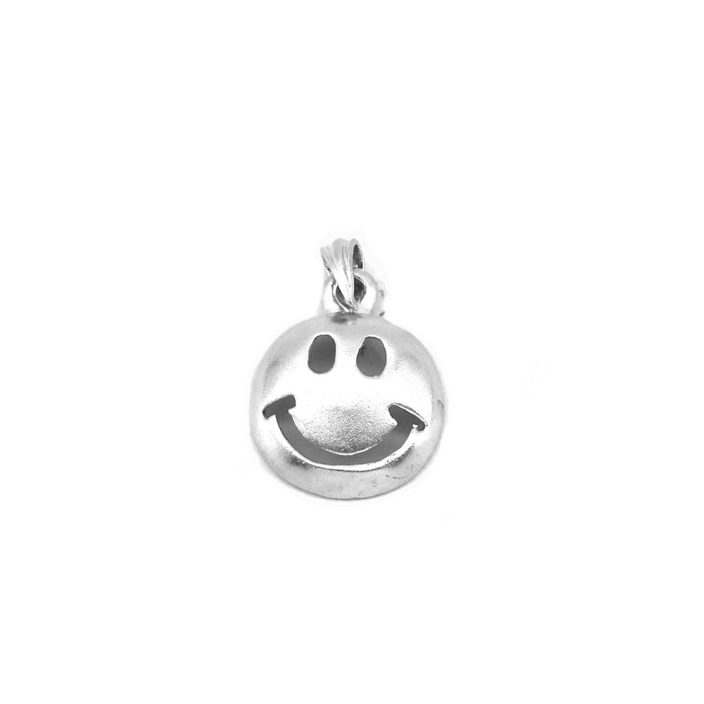 Sunny Smiley Face 925 Sterling Silver Pendant | SilverWorks