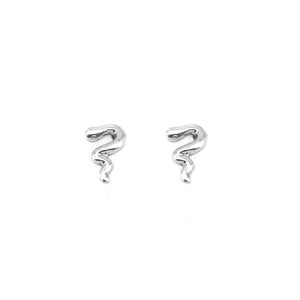 Snake Stud 925 Sterling Silver Earrings Philippines | Silverworks