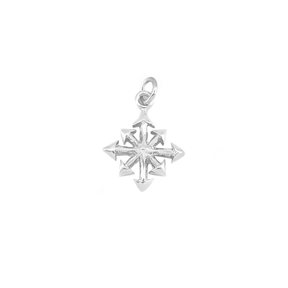 Eddy Eight Arrows 925 Sterling Silver Pendant | SilverWorks
